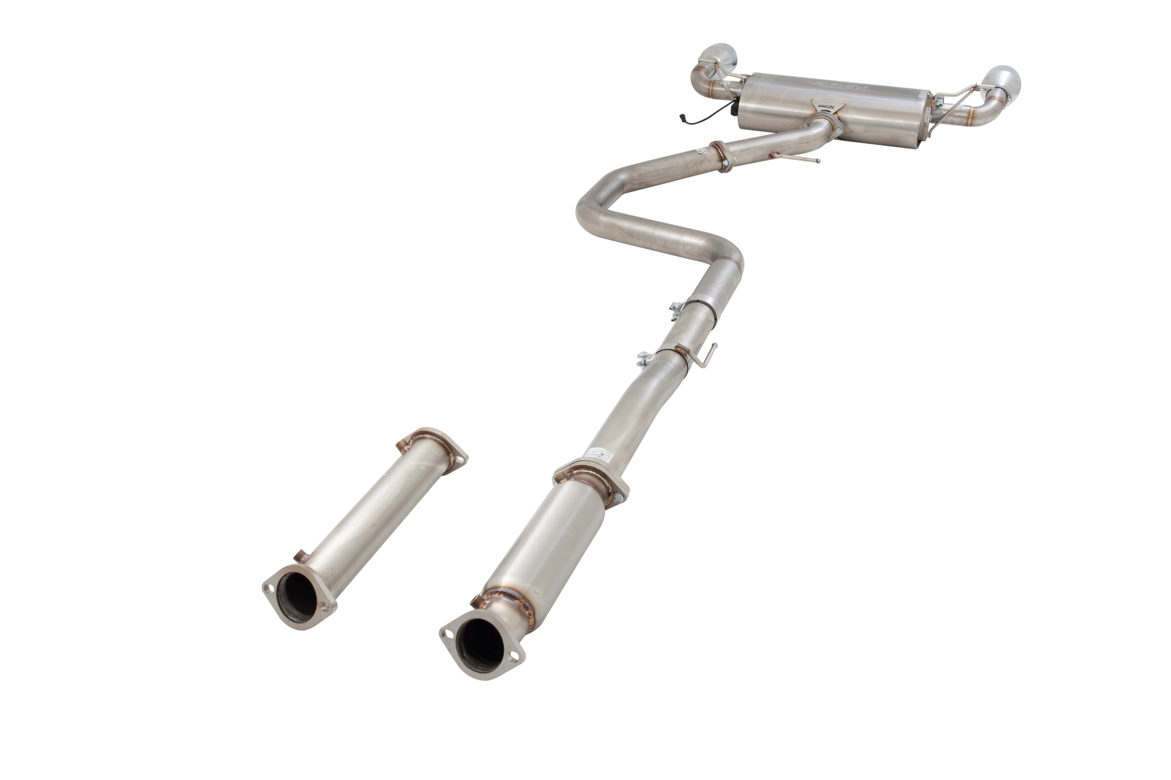 HYUNDAI i30 N 2021+ - 3" Cat-Back System with Varex Muffler, 304 Stainless Steel
