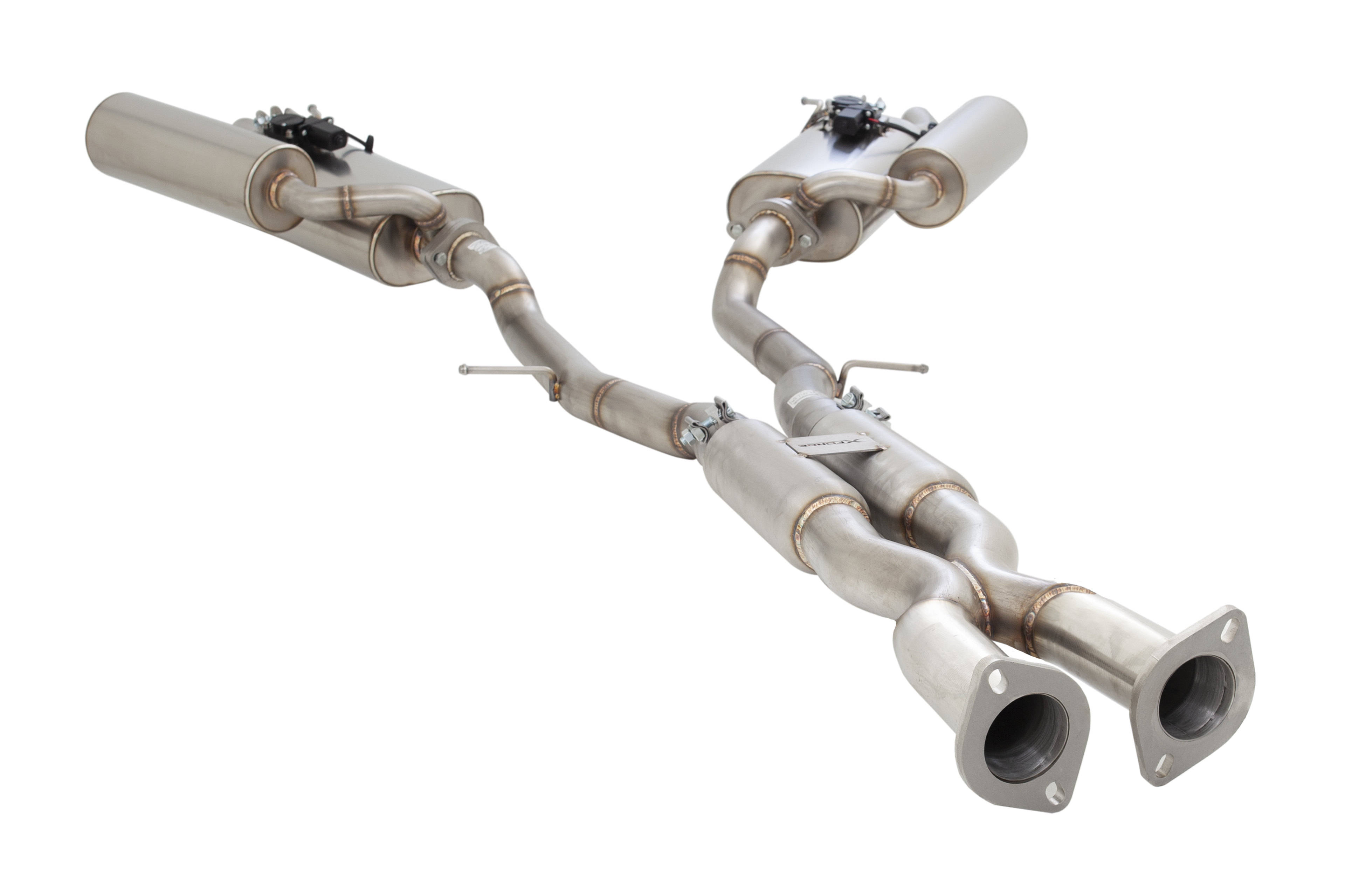 Kia Stinger GT - 2017+ - 2.5" Cat-Back System with Varex Mufflers, 304 Stainless Steel