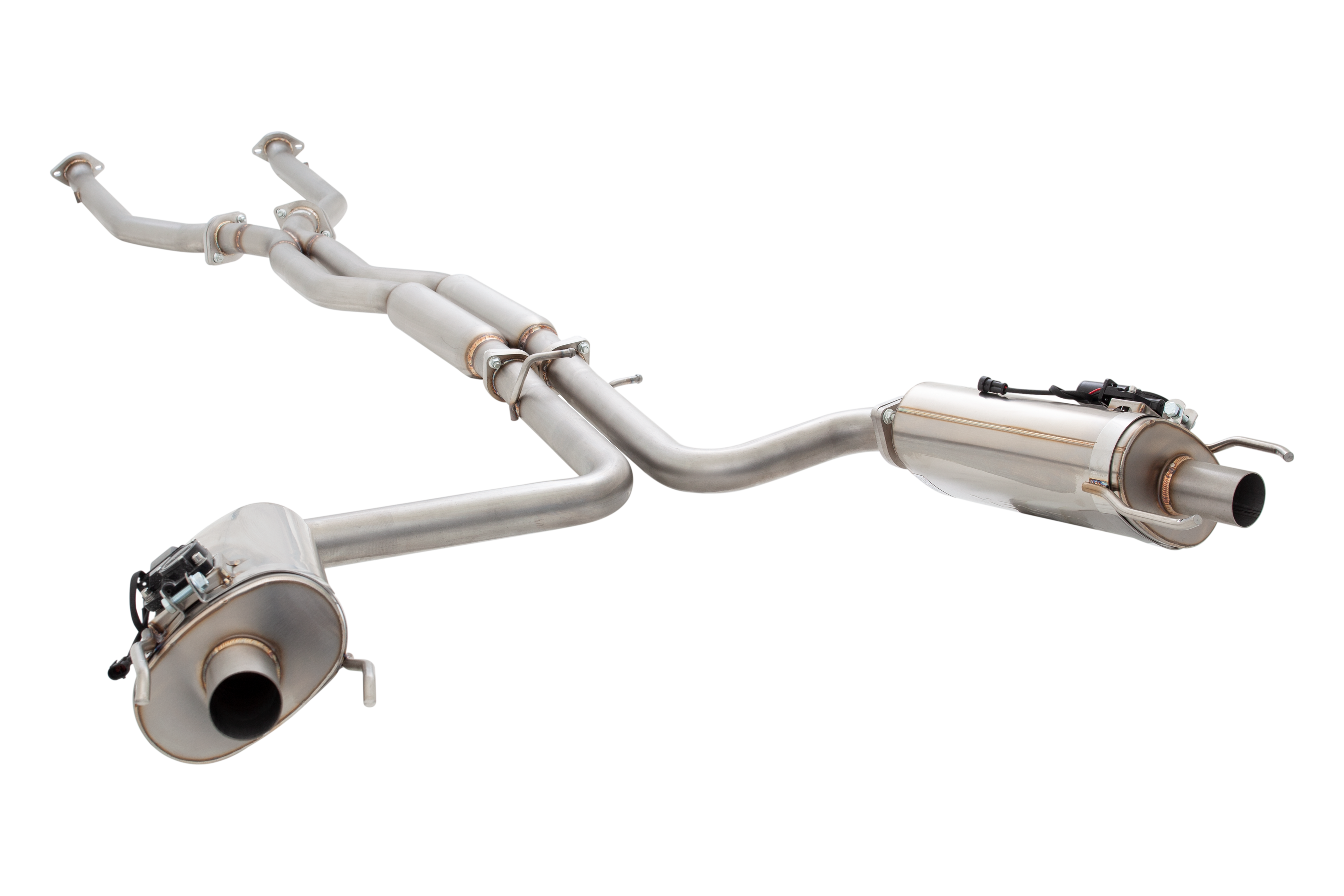 Lexus IS-F (USE20R) - 2007 - 2014 - 2.5" Cat-Back System with Varex Mufflers, 304 Stainless Steel