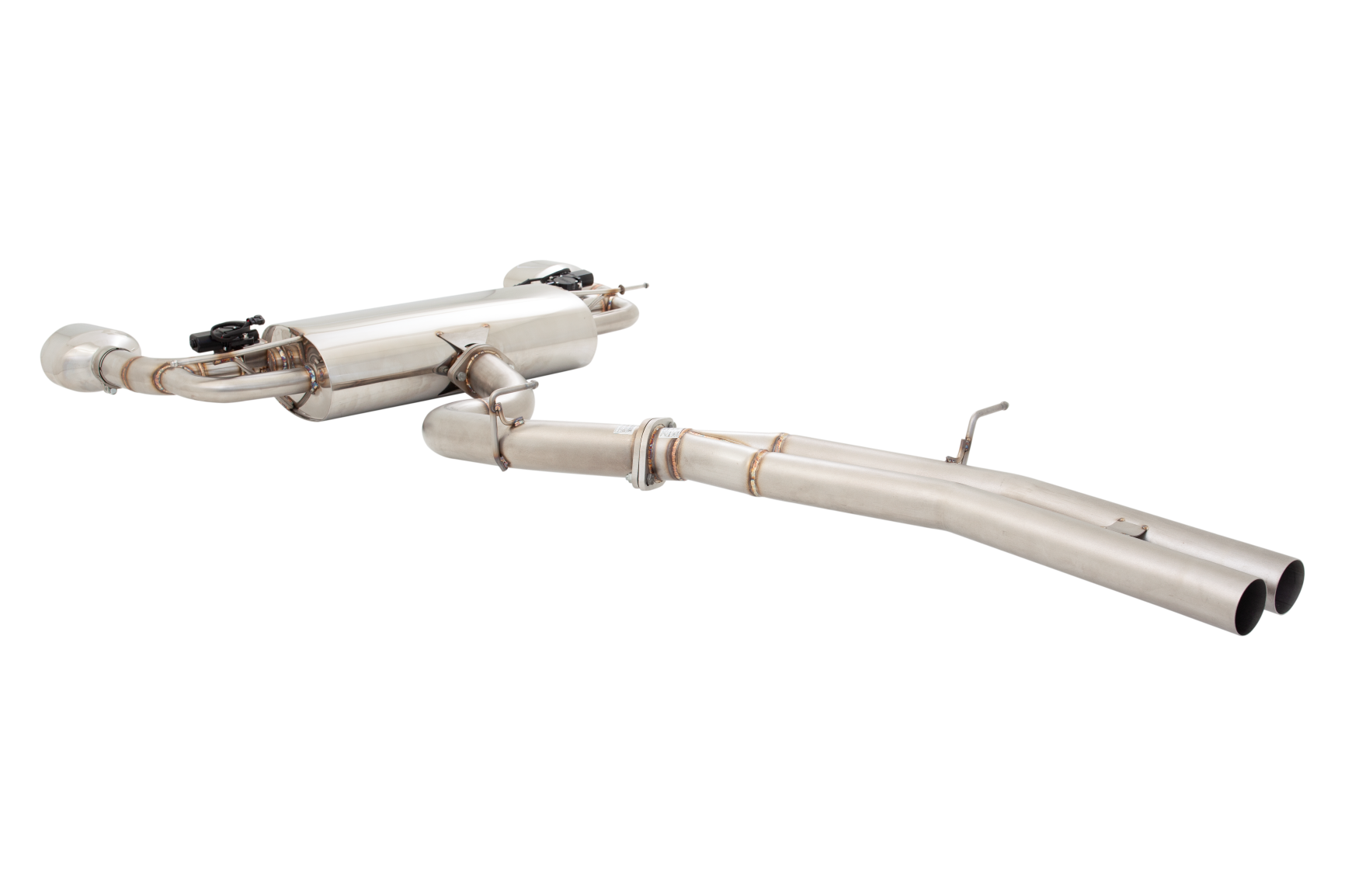 Audi RS3 Sedan (8V) -  2017 - 2021 - Twin 2.5" to 3" Cat-Back System with Varex Muffler, 304 Stainless Steel