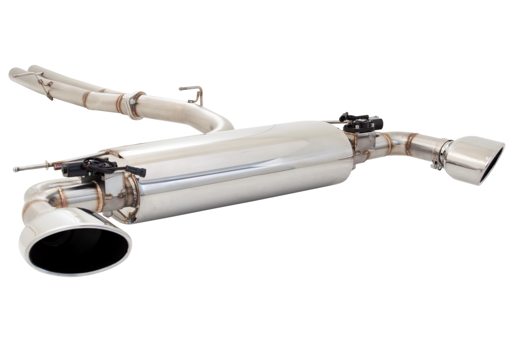 Audi RS3 Sedan (8V) -  2017 - 2021 - Twin 2.5" to 3" Cat-Back System with Varex Muffler, 304 Stainless Steel