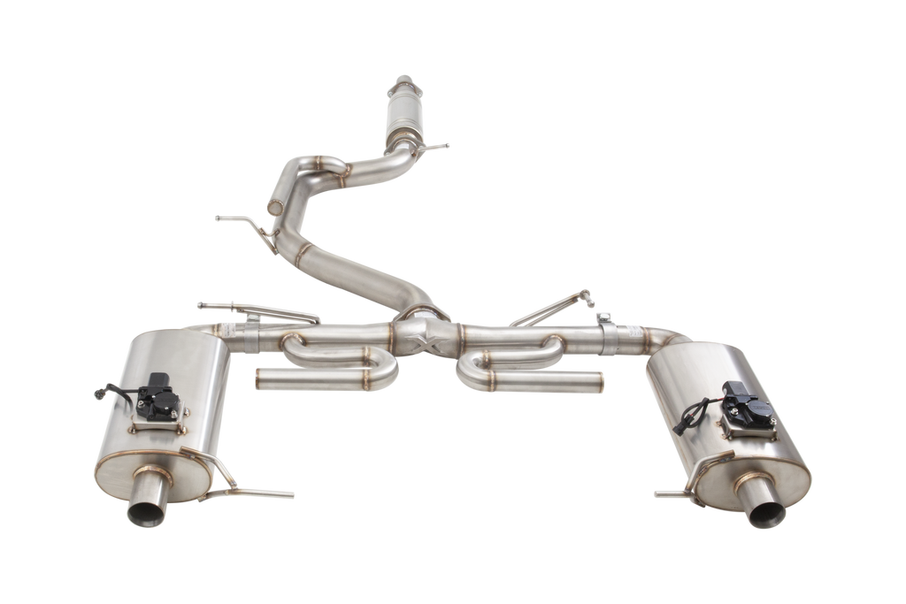 Skoda Octavia RS (NX) 2020+ - 3" Cat-Back System with Varex Mufflers, 304 Stainless Steel