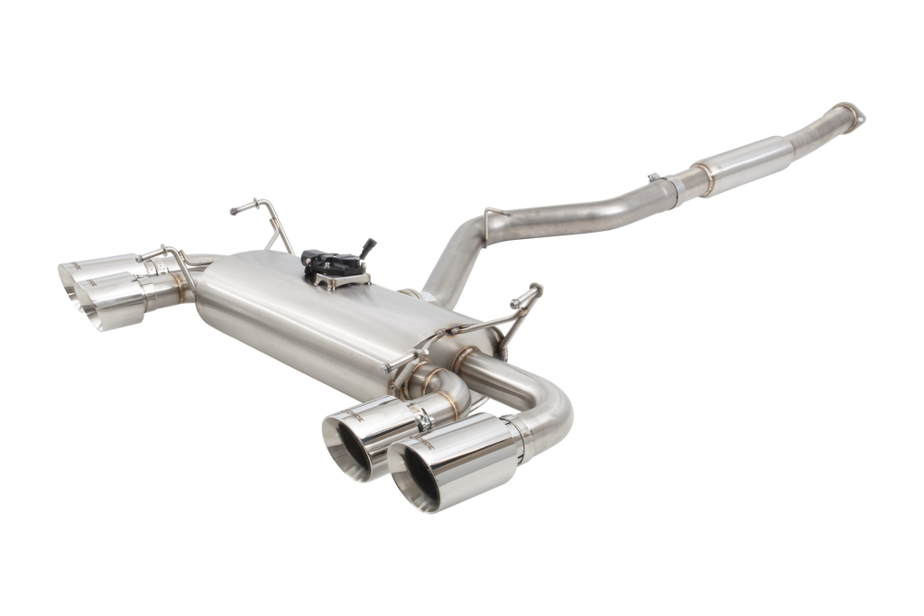 Subaru WRX STI G3 S2 Hatch 2008 - 2014 - 3" Cat-Back System with Varex Muffler, 304 Stainless Steel