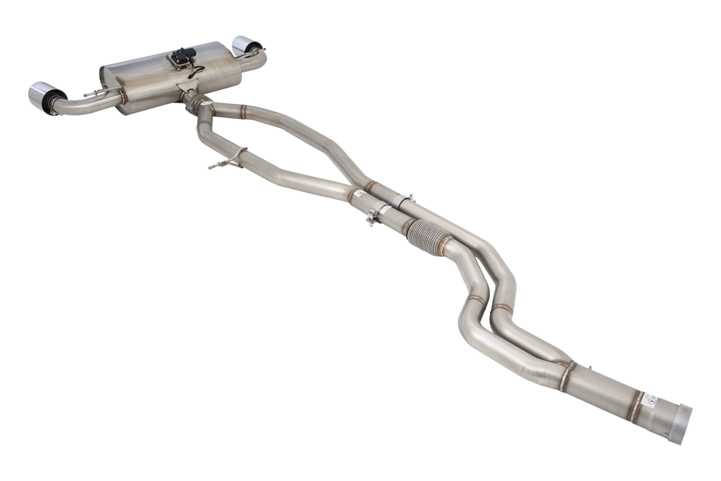 Toyota Supra (A90) - 2019+ - 2.5" Cat-Back System with Varex Muffler, 304 Stainless Steel