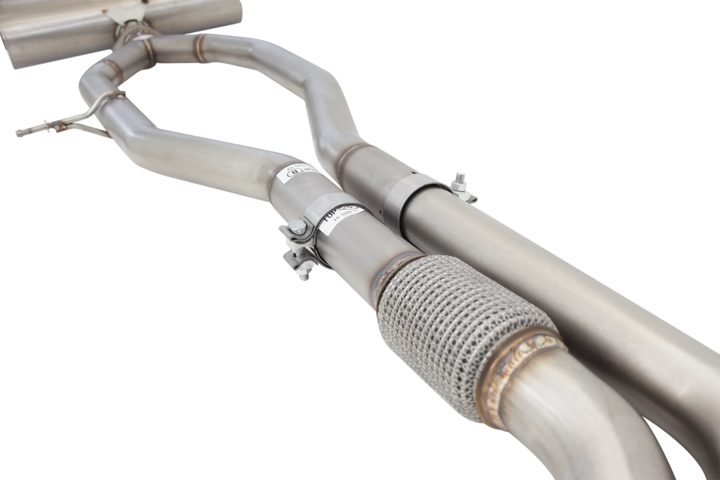 Toyota Supra (A90) - 2019+ - 2.5" Cat-Back System with Varex Muffler, 304 Stainless Steel