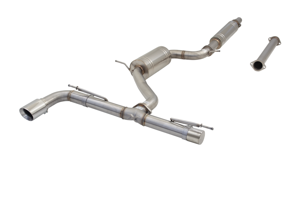 Volkswagen Golf TSI MK7, MK7.5, MK8 - 3" Cat-Back System, 304 Stainless Steel