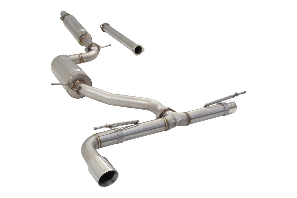 Volkswagen Golf TSI MK7, MK7.5, MK8 - 3" Cat-Back System, 304 Stainless Steel