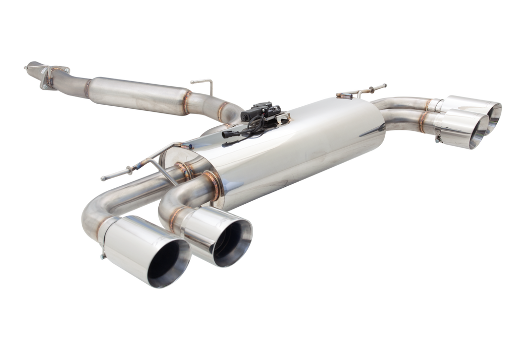 Volkswagen Golf R MK7 - 3" Cat-Back System with Varex Muffler, 304 Stainless Steel