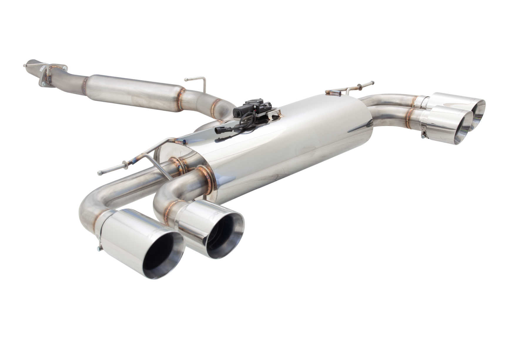 Volkswagen Golf R MK7 - 3" Cat-Back System with Varex Muffler, 304 Stainless Steel