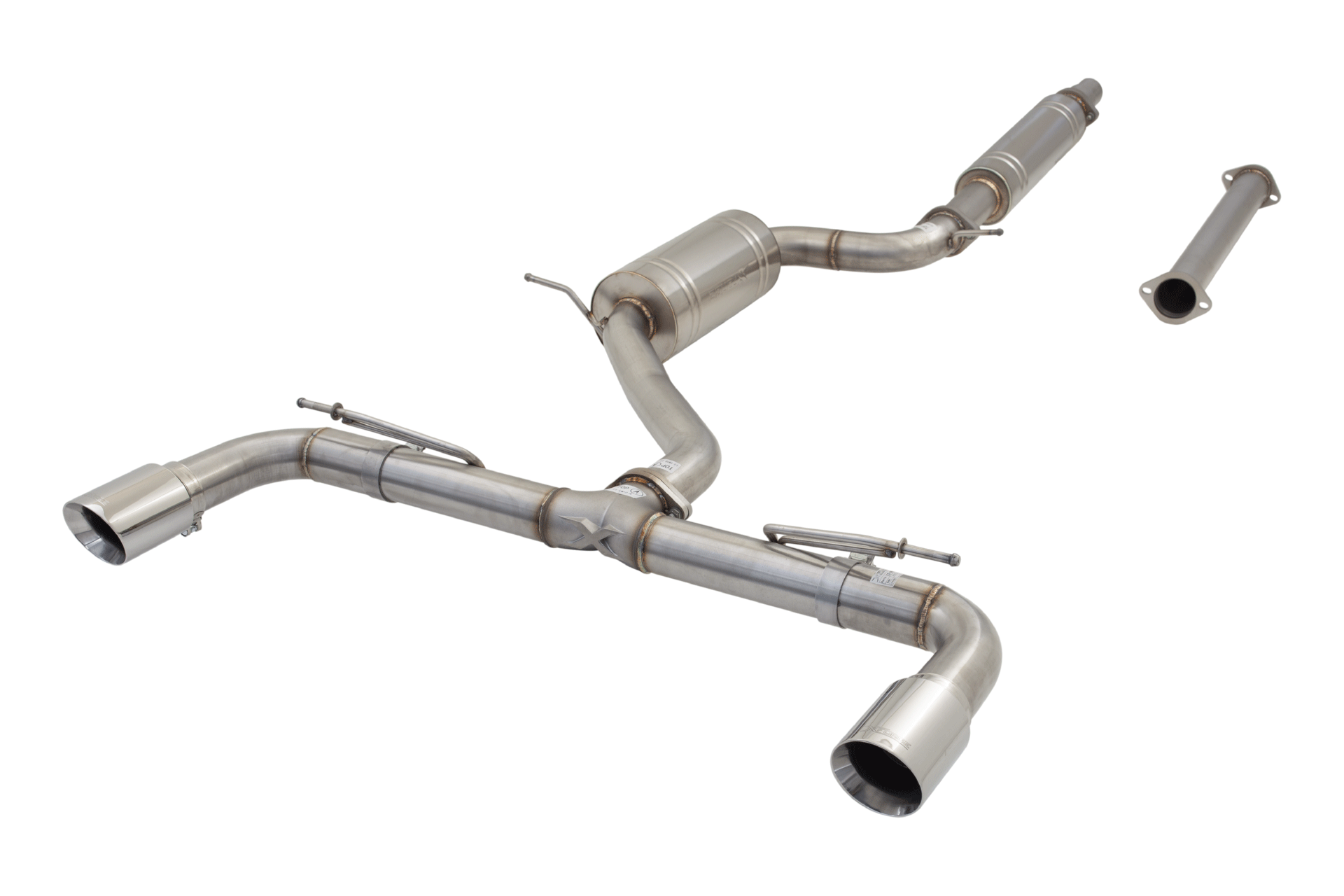 Volkswagen Golf GTI MK7, MK7.5, MK8 - 2013 - 2025 - 3" Cat-Back System, 304 Stainless Steel
