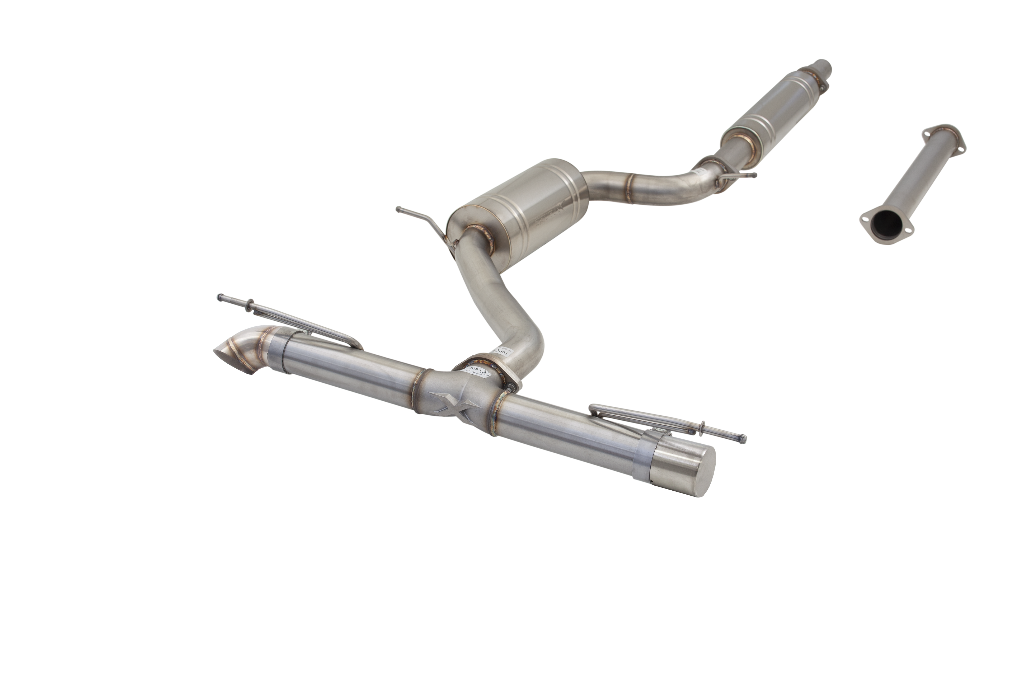 Volkswagen Golf MK7, MK7.5, MK8 - 3" Cat-Back System with Varex Muffler, 304 Stainless Steel