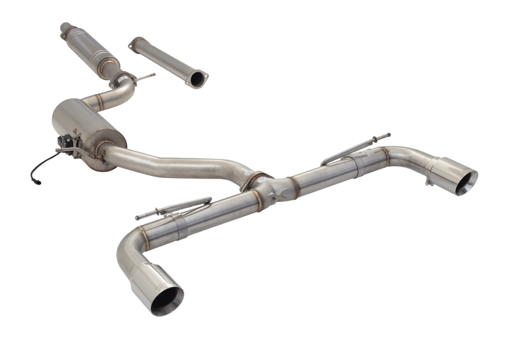Volkswagen Golf GTI MK7, MK7.5, MK8 - 2013 - 2025 - 3" Cat-Back System with Varex Muffler, 304 Stainless Steel