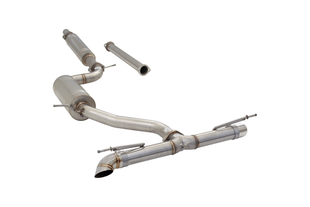 Volkswagen Golf MK7, MK7.5, MK8 - 3" Cat-Back System with Varex Muffler, 304 Stainless Steel