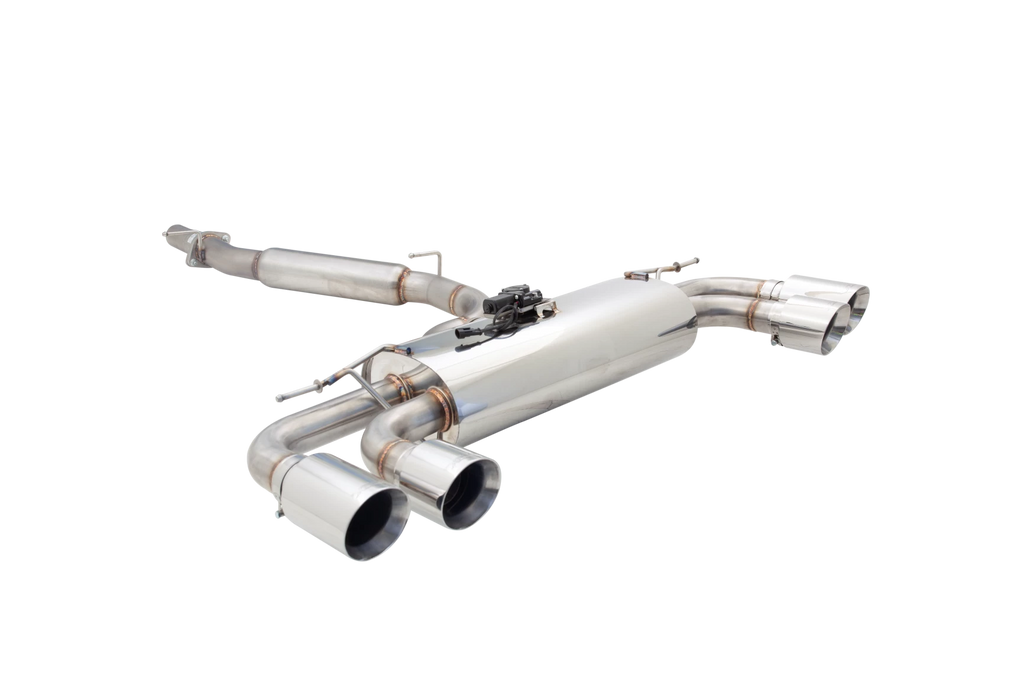 Volkswagen Golf R (MK7.5) - 2018+ - 3" Cat-Back System with Varex Muffler, 304 Stainless Steel