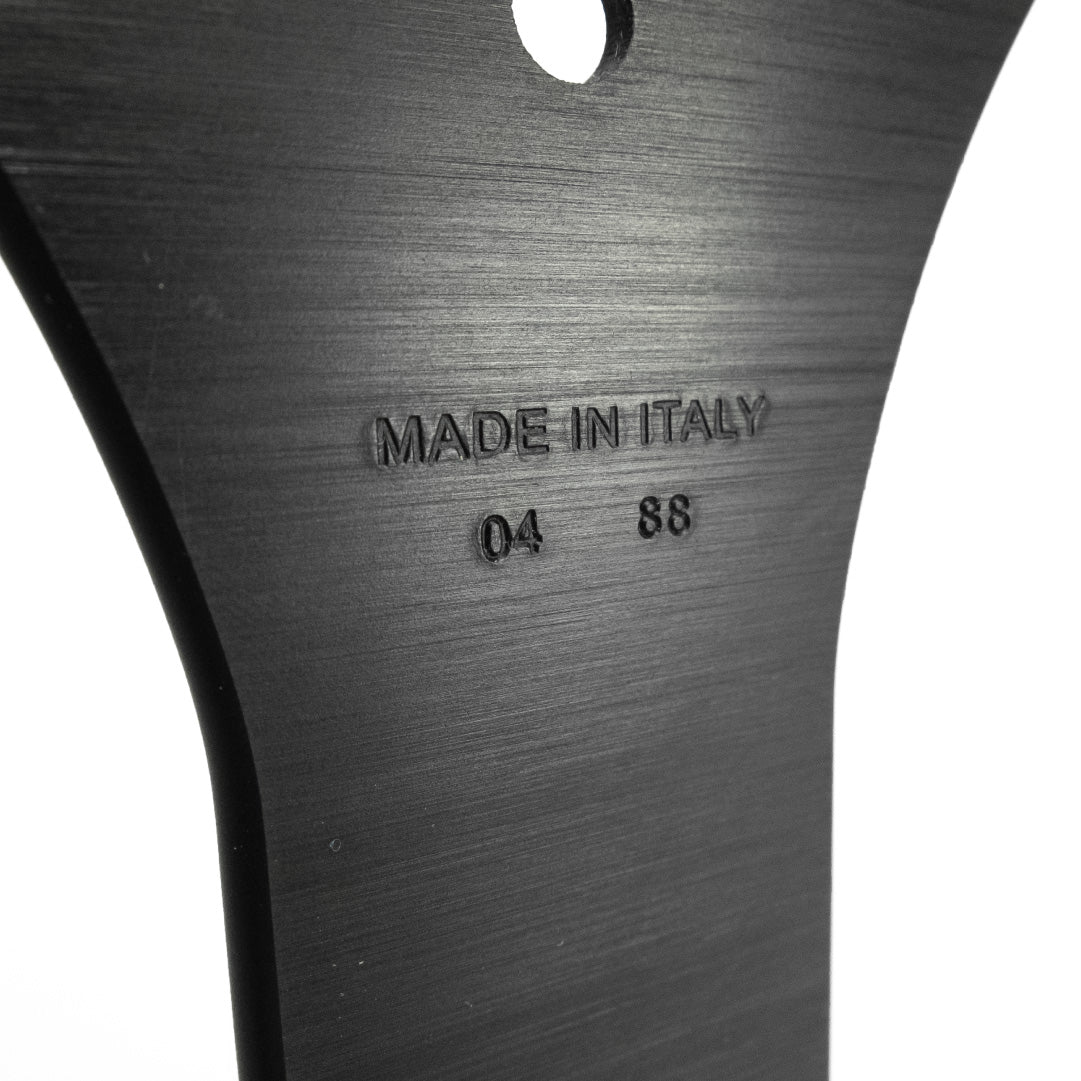 Ferrari F40 Steering Wheel - Black Leather Black Spokes 350mm