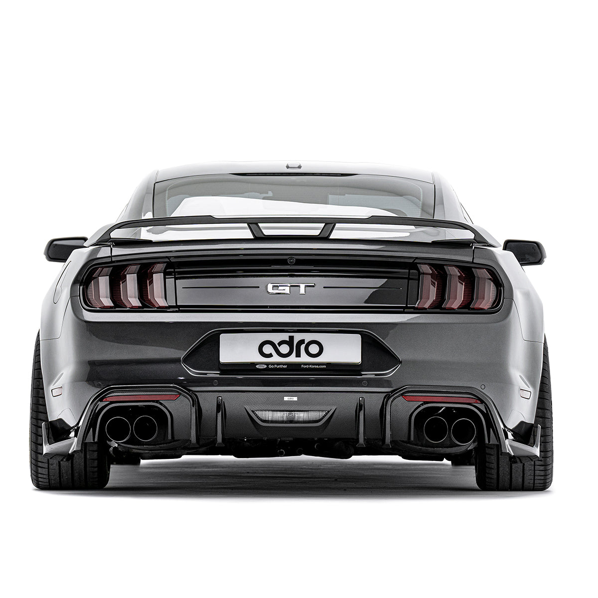FORD MUSTANG CARBON FIBER REAR DIFFUSER