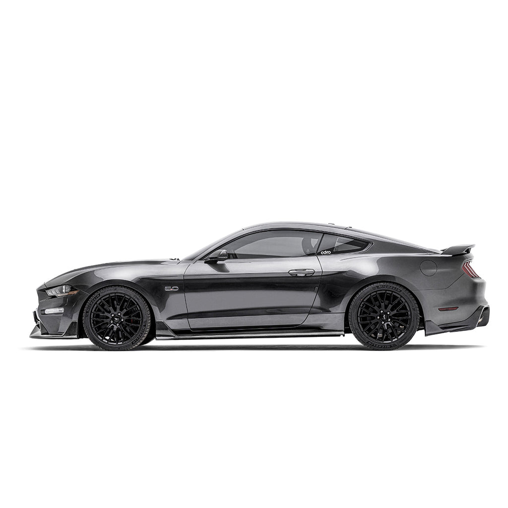 FORD MUSTANG CARBON FIBER SIDE SKIRTS
