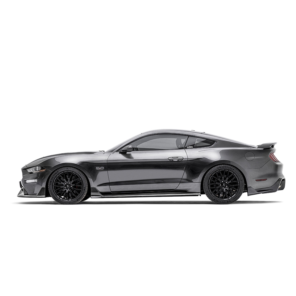 FORD MUSTANG CARBON FIBER SIDE SKIRTS