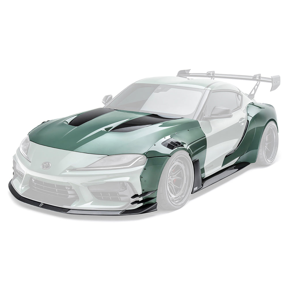 TOYOTA GR SUPRA WIDEBODY KIT W/O BUMPER & WING