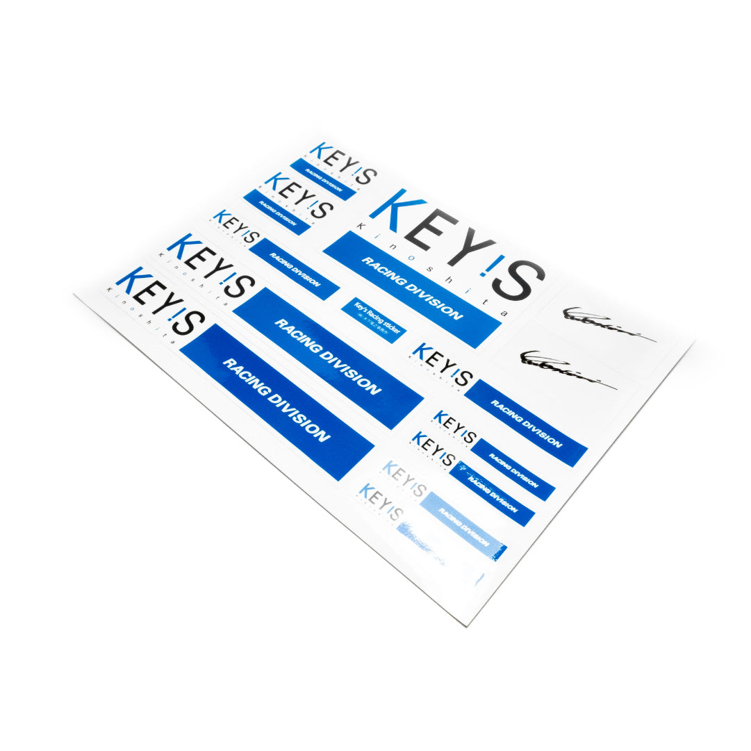 KEY!S Racing Stickers Pack