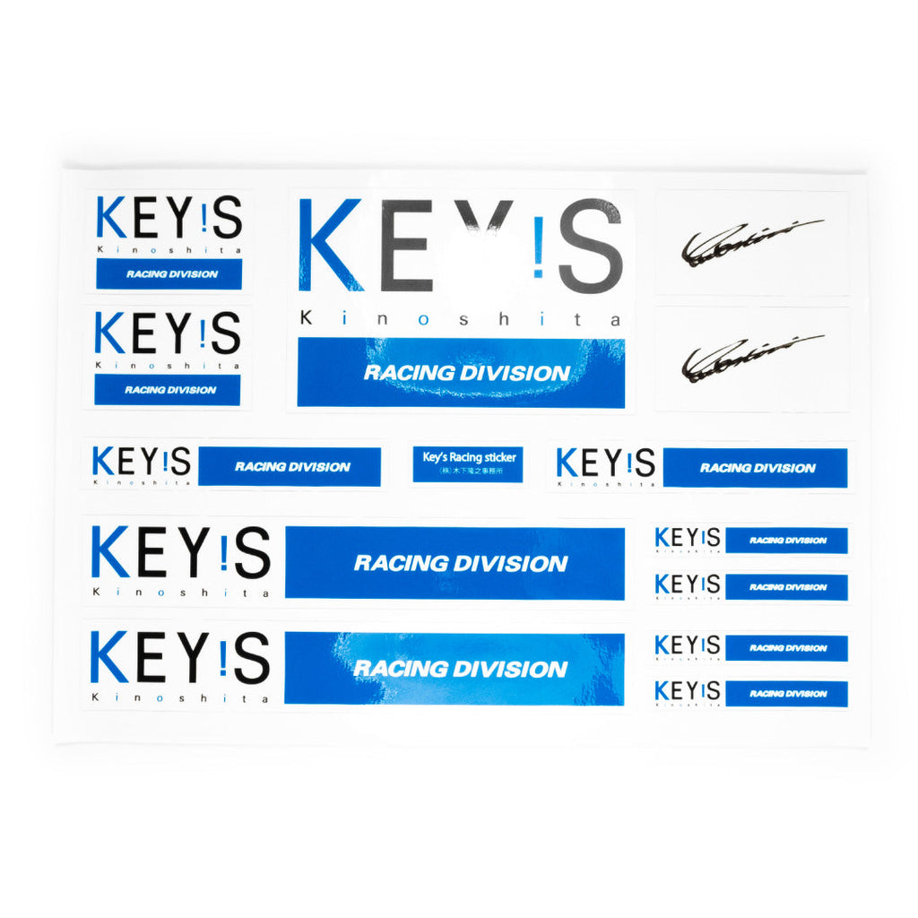 KEY!S Racing Stickers Pack