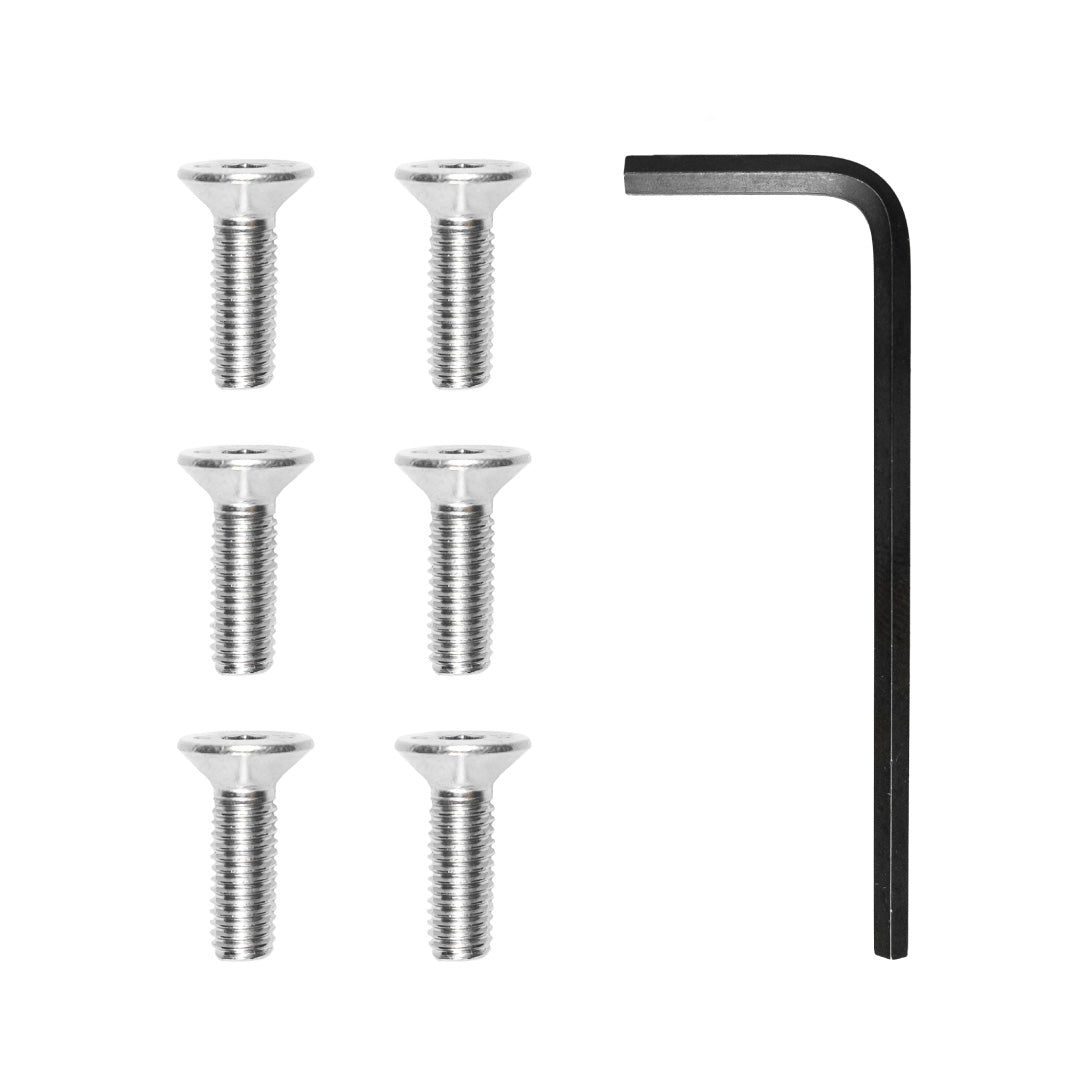 MOMO Centre Ring Replacement Screw Bolt Set (6) - Medium - Silver