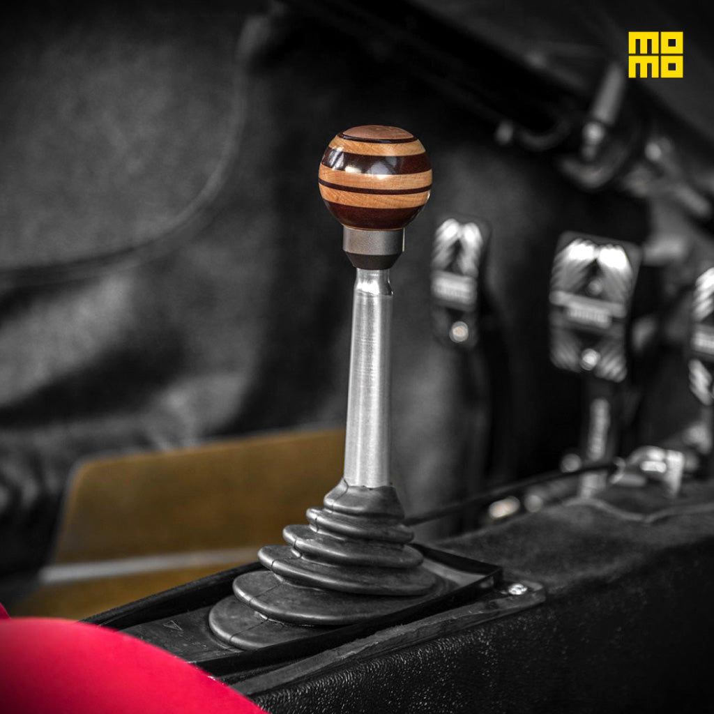 MOMO Targa Shift Knob - Mahogany Wood