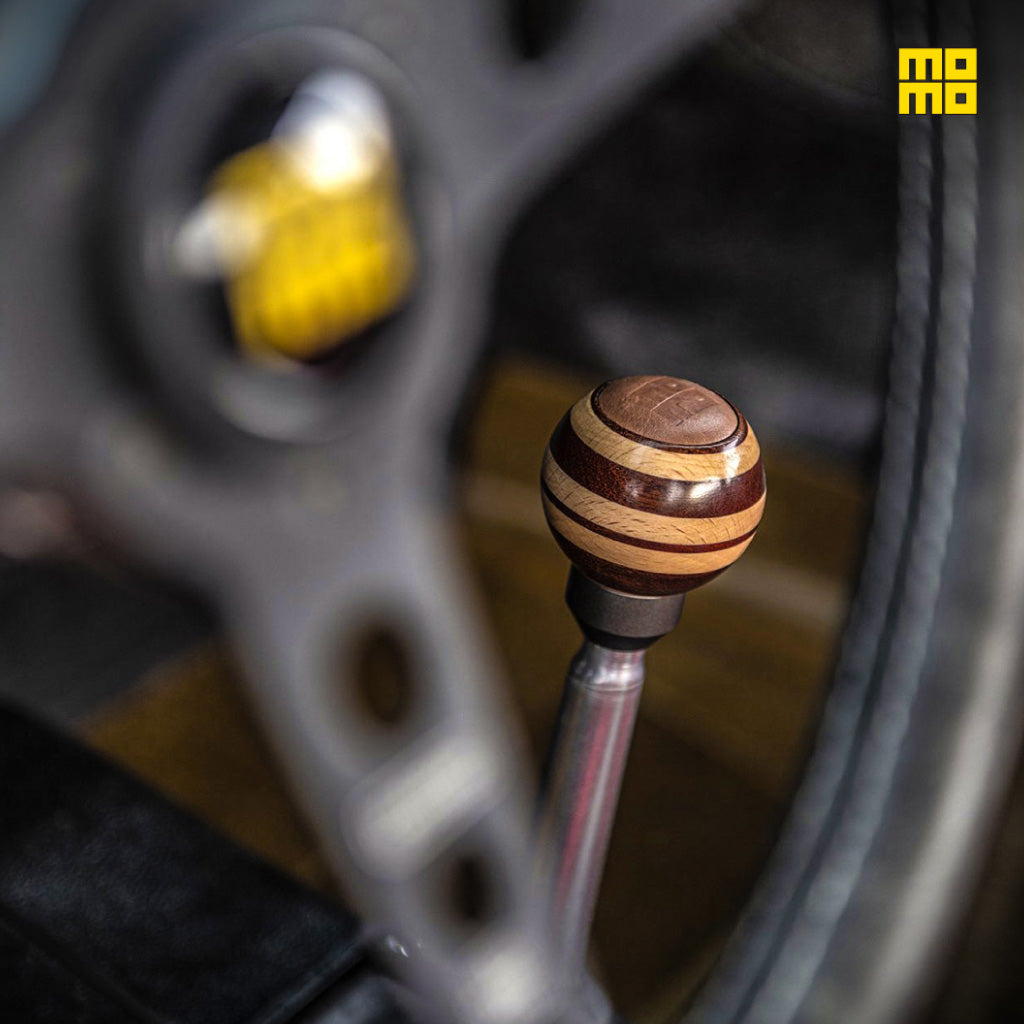 MOMO Targa Shift Knob - Mahogany Wood
