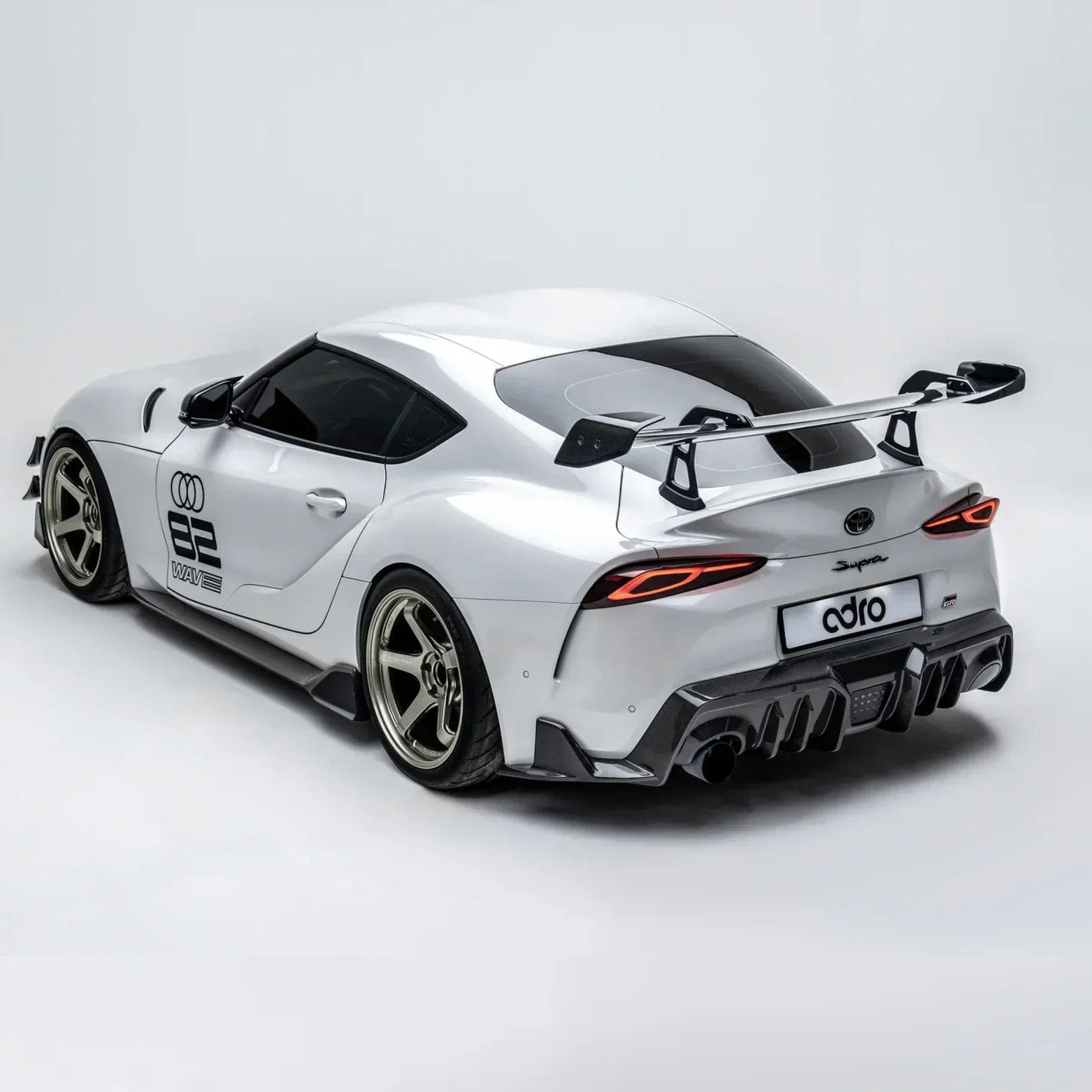 TOYOTA GR SUPRA CARBON FIBER REAR DIFFUSER