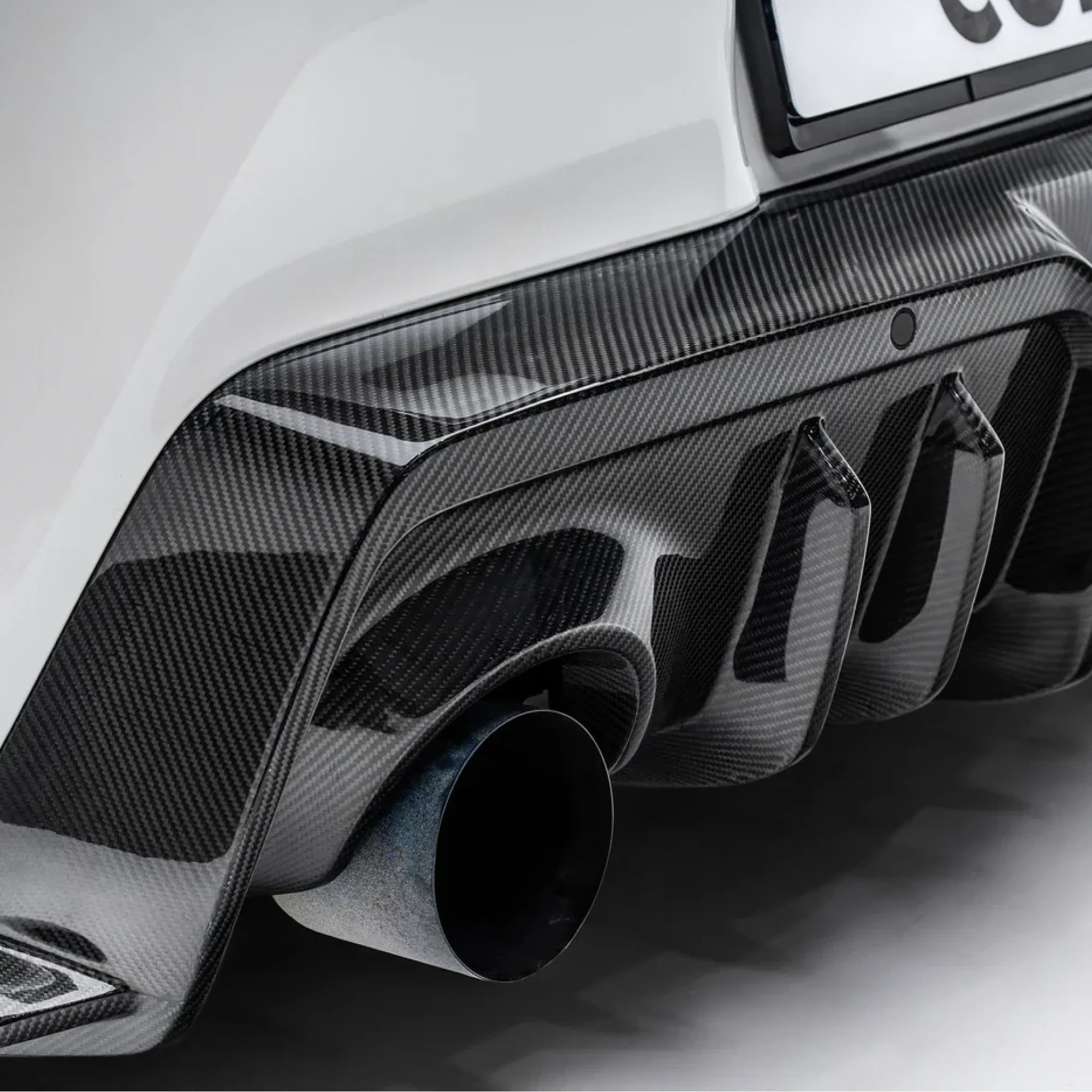 TOYOTA GR SUPRA CARBON FIBER REAR DIFFUSER