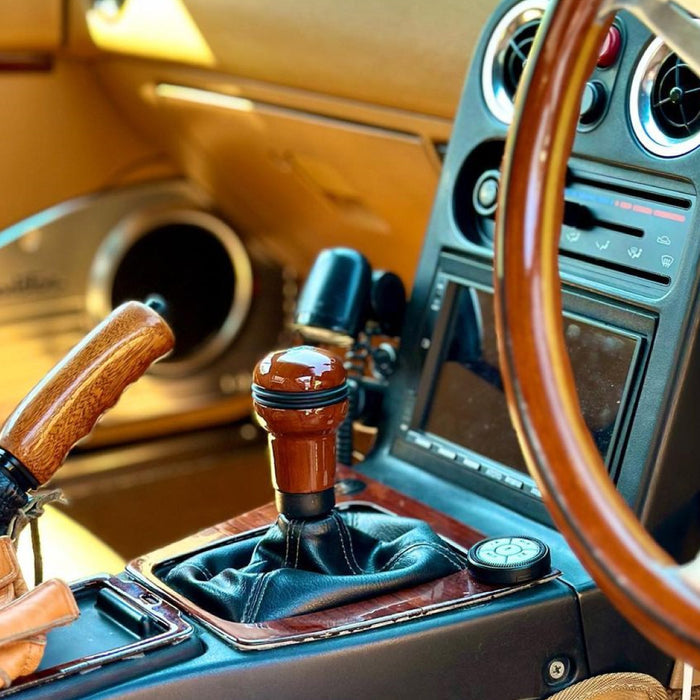 Nardi Evolution Shift Gear Knob - Light Mahogany Wood