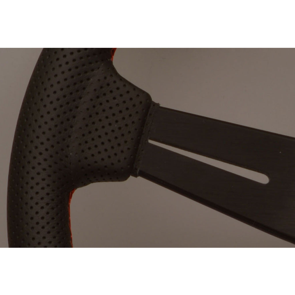 Nardi ND Classic Steering Wheel - Black Leather Black Spokes 360mm