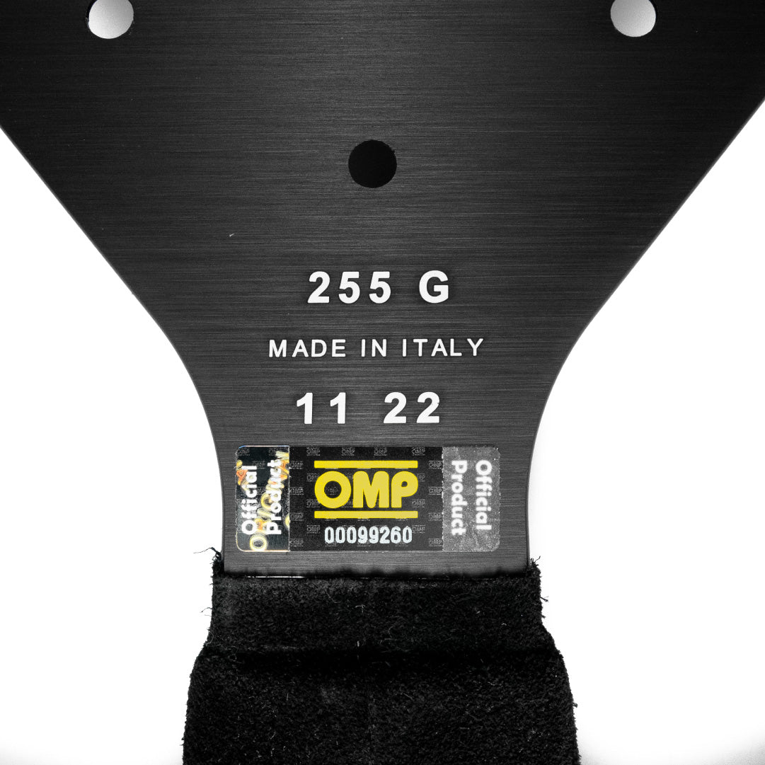OMP 320 Alu S (Superturismo) Steering Wheel - Black Suede Black Spokes 320mm