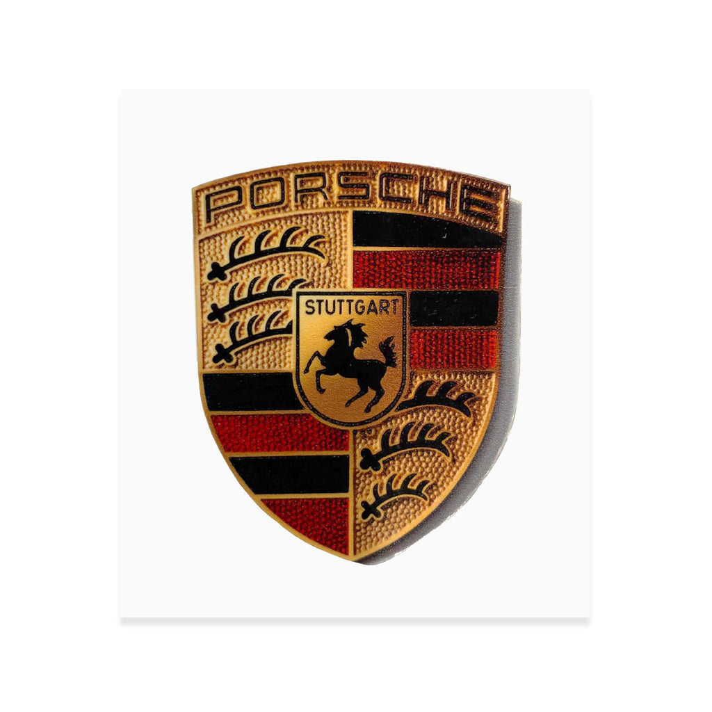 Porsche Crest Sticker Decal - 45mm x 35mm - WAP013001
