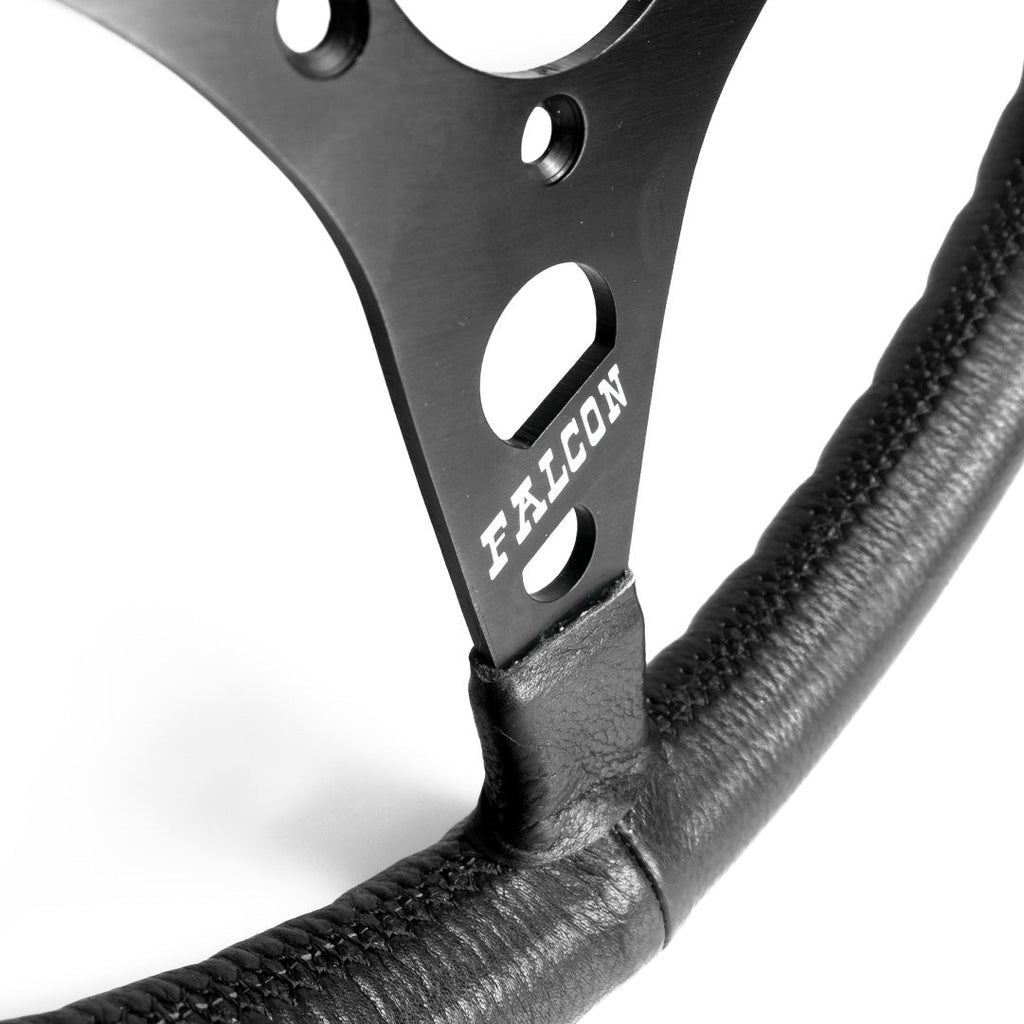 RS Watanabe Falcon Steering Wheel - Black