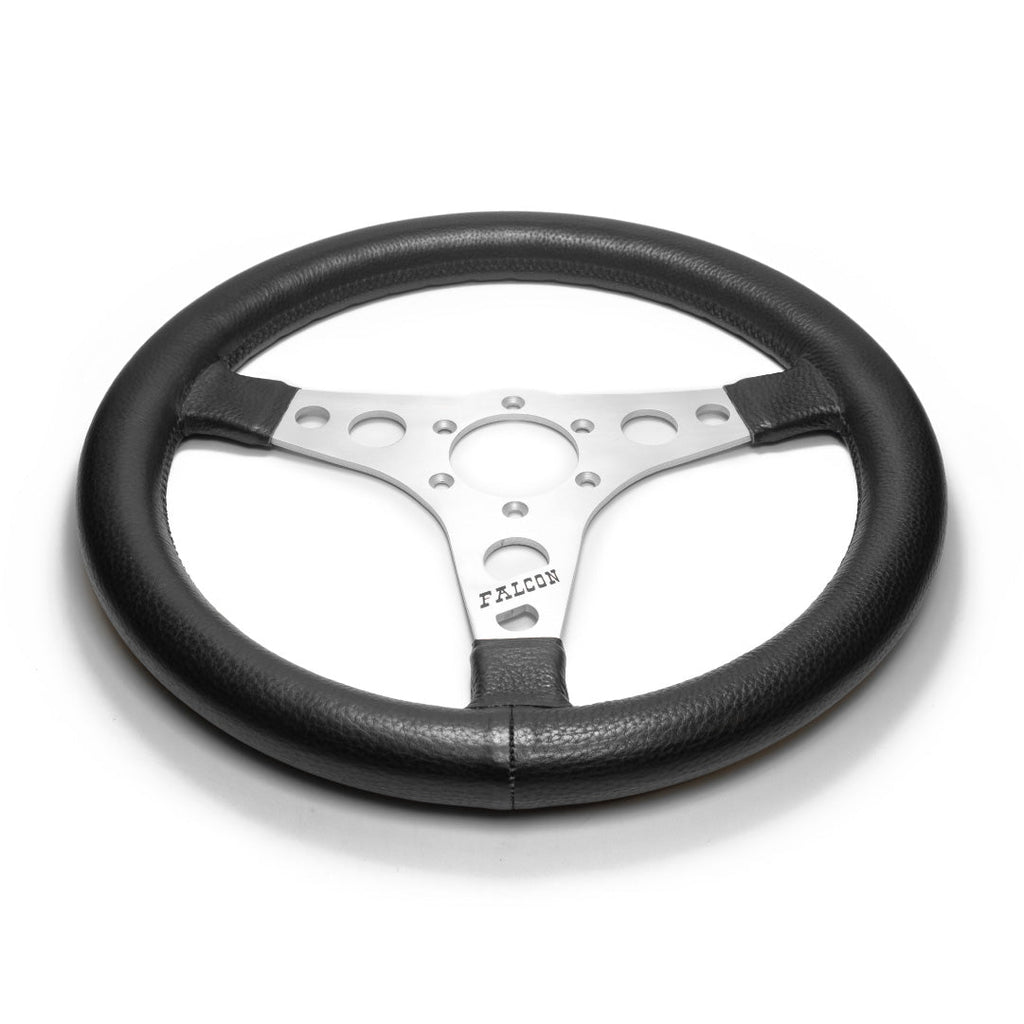 RS Watanabe Falcon-Steering Wheel Silver