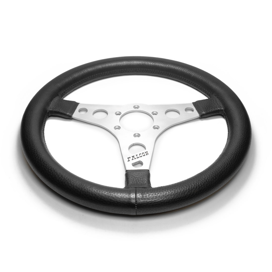 RS Watanabe Falcon-Steering Wheel Silver