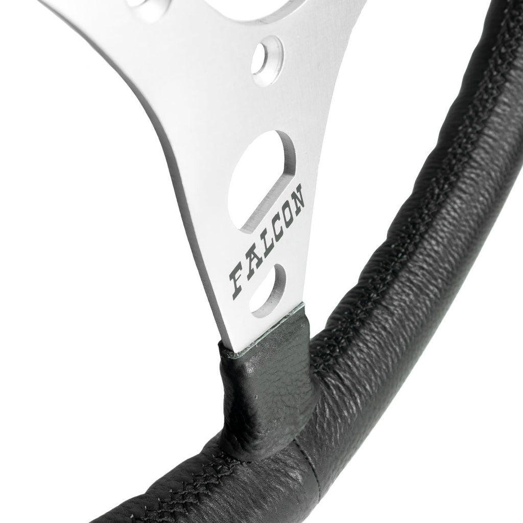 RS Watanabe Falcon-Steering Wheel Silver