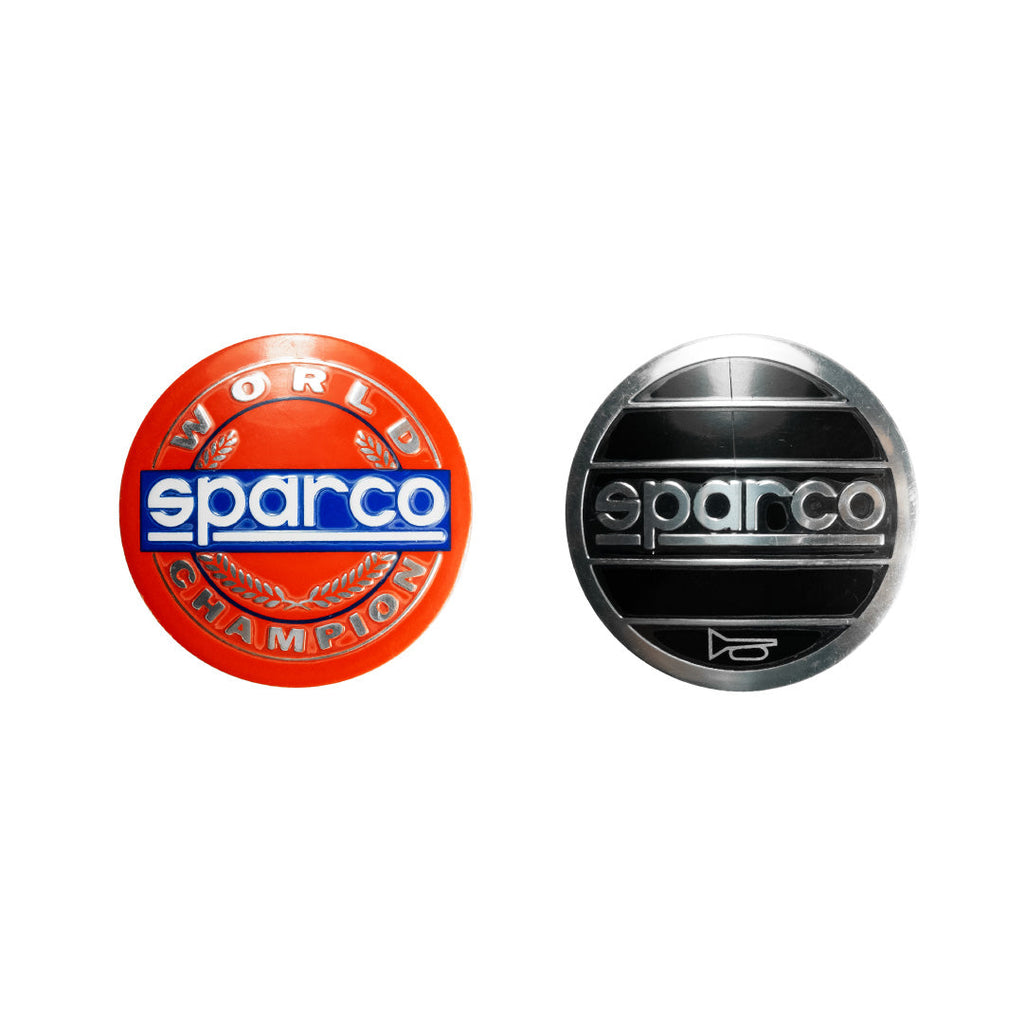 Sparco R383 Champion Steering Wheel - Black Leather Black Spokes 330mm