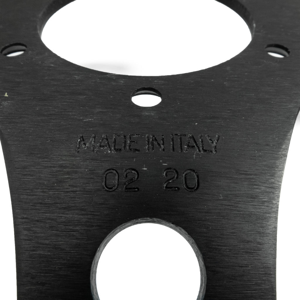 Sport Line Le Mans Steering Wheel - Black Polyurethane Black Spokes 330mm