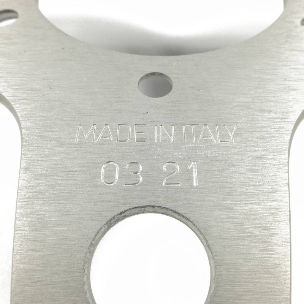 Sport Line Mille Miglia Steering Wheel - Mahogany Wood Silver Spokes 320mm