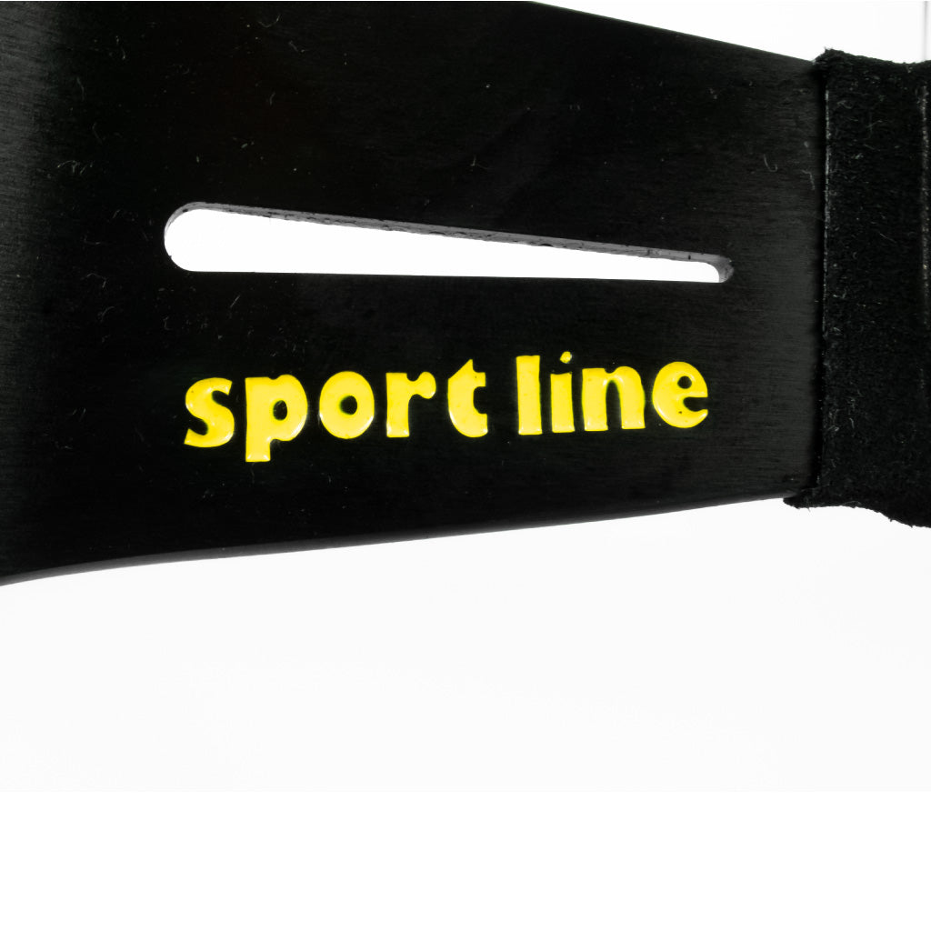 Sport Line Racing 2 Two Spoke Steering Wheel - Black Suede Black Spokes 350mm