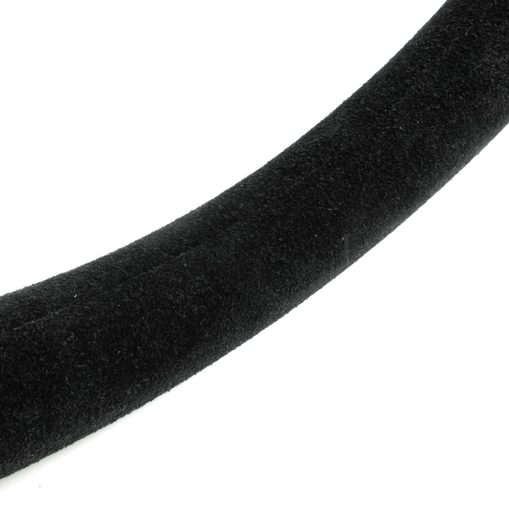 Sport Line Racing 2 Two Spoke Steering Wheel - Black Suede Black Spokes 350mm