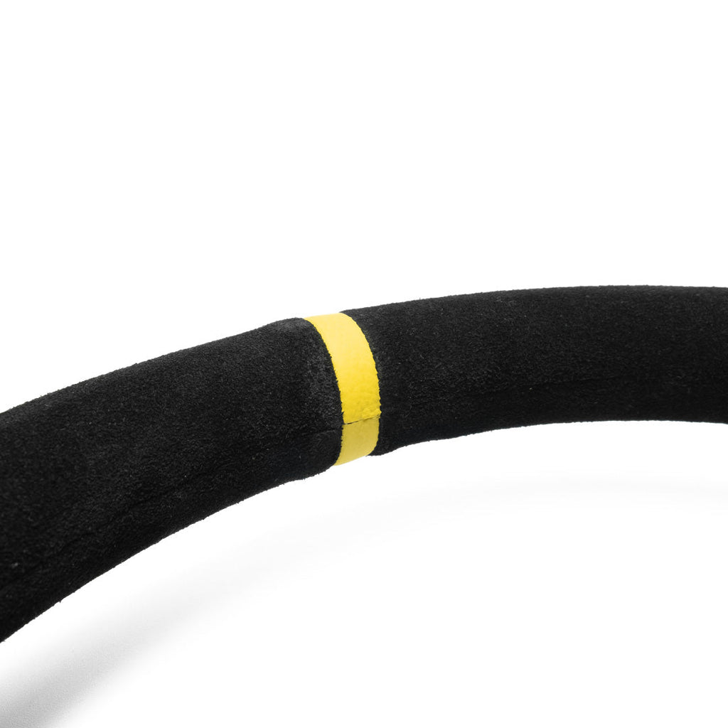 Sport Line Racing 3 Drifting Steering Wheel - Black Suede Black Spokes 330mm