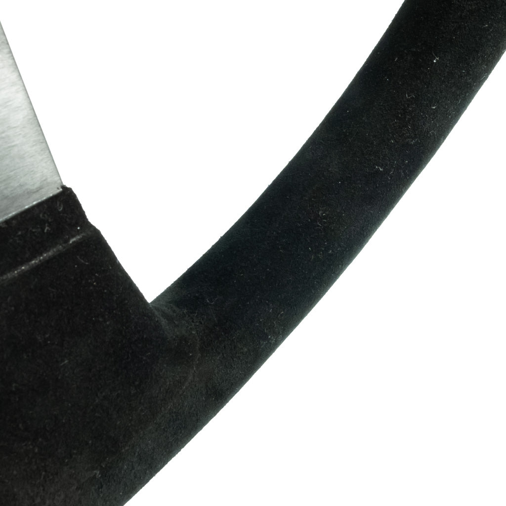 Sport Line Racing 3 Steering Wheel - Black Suede Black Spokes 350mmSport Line Racing 3 Steering Wheel - Black Suede Black Spokes 350mm