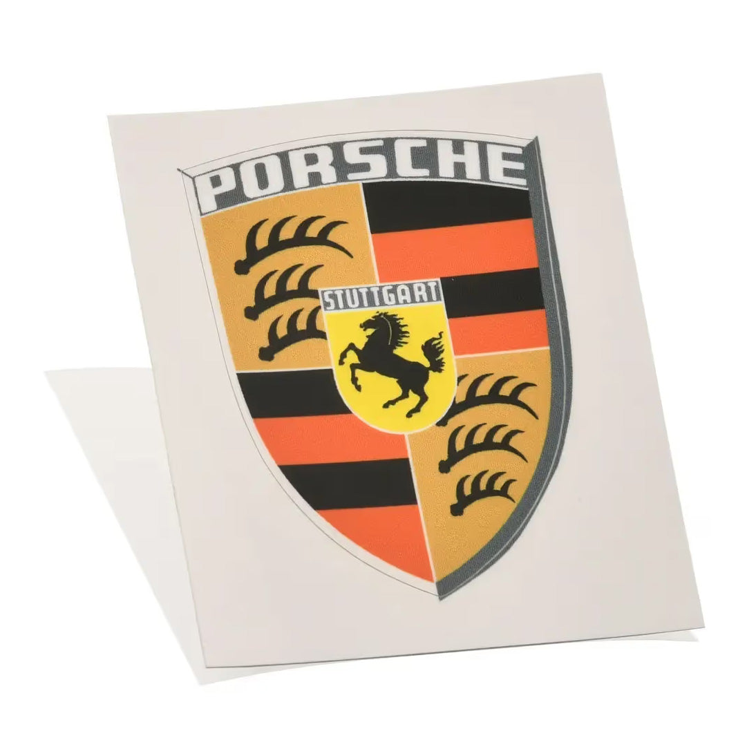 Porsche 911 Speedster Heritage Design Crest Bonnet Hood Sticker Decal