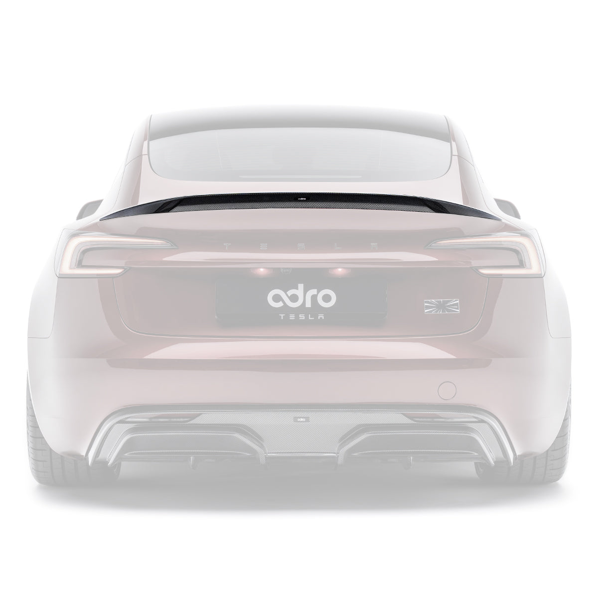 TESLA MODEL 3 HIGHLAND & PERFORMANCE CARBON FIBER SPOILER