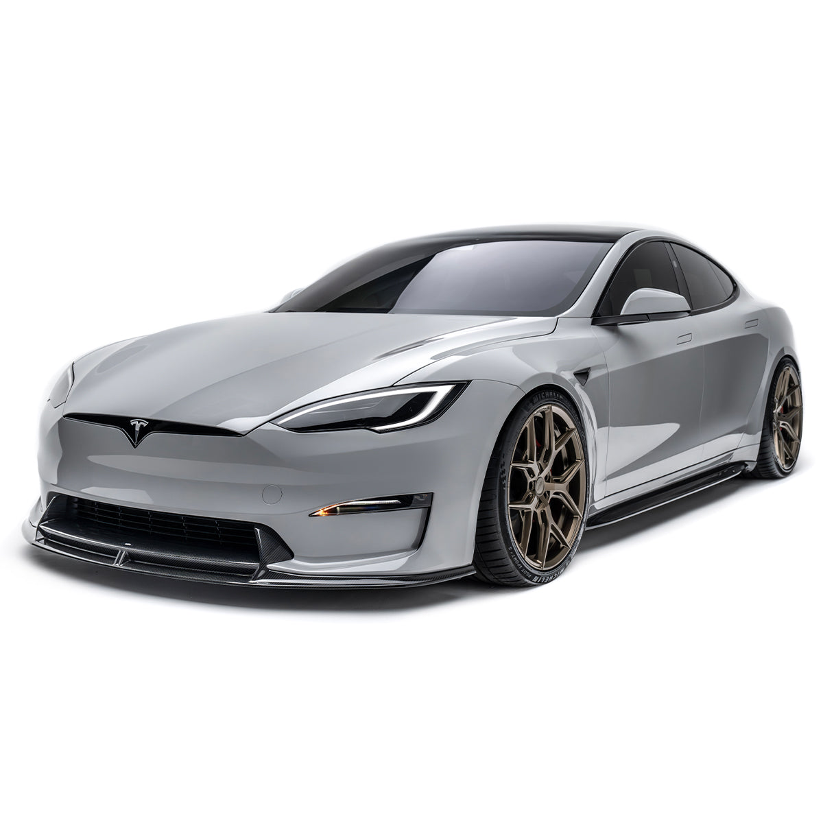 TESLA MODEL S PLAID PREPREG FRONT LIP