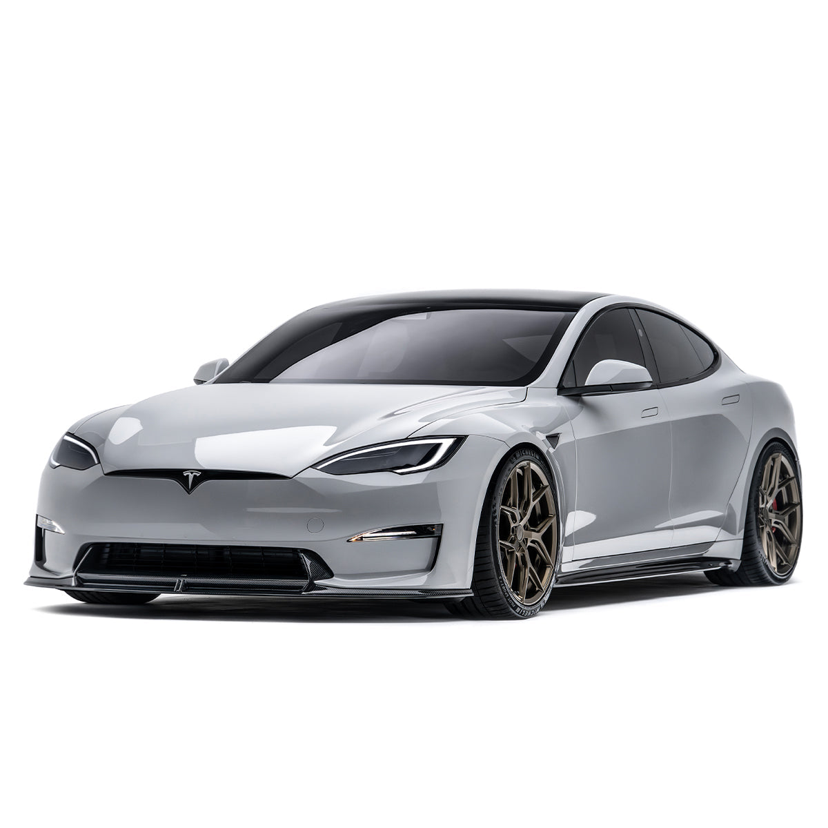 TESLA MODEL S PLAID PREPREG FRONT LIP