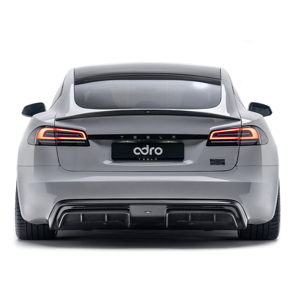 TESLA MODEL S PLAID PREPREG REAR DIFFUSER